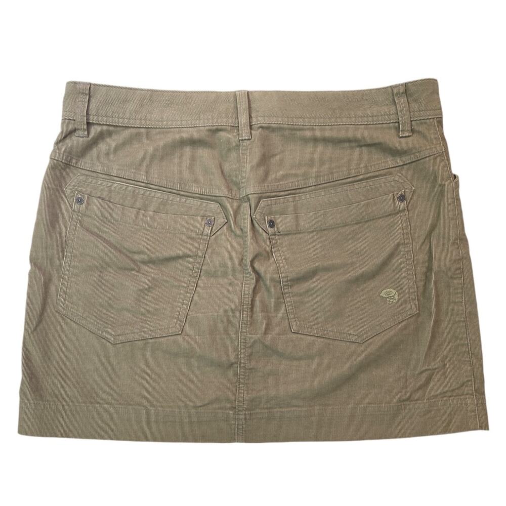 Mountain Hardwear |Tan Corduroy Mini Skirt | Size 10 - Picture 5 of 6
